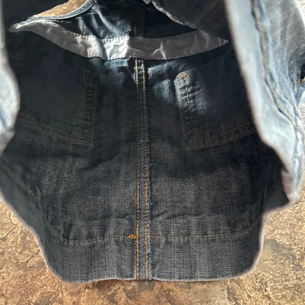 Old Navy Jean Overall Skirt Toddler Girls Size 3T Blue Denim Overalls One Piece
